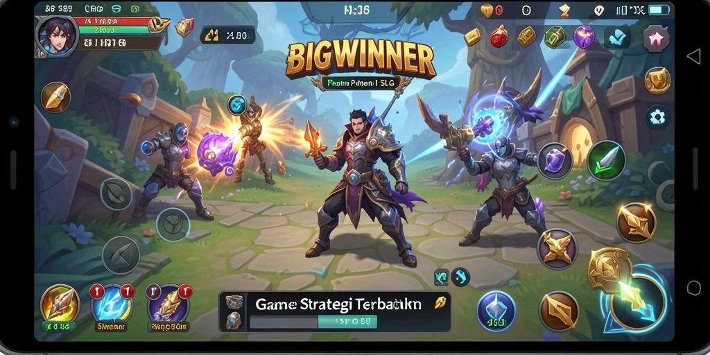 Tampilan menarik dari gameplay BIGWINNER yang penuh strategi.