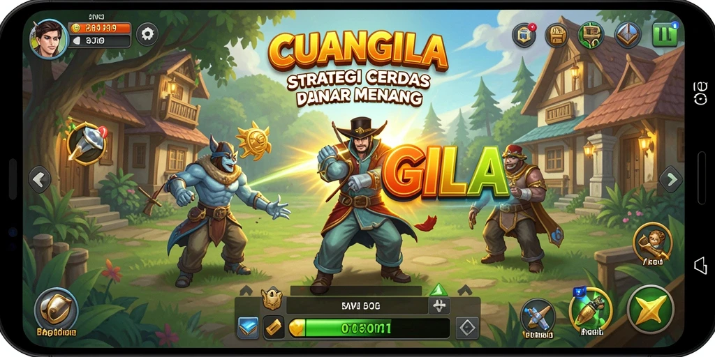 Tampilan menonjol dari CUANGILA dengan aksi strategis yang mendebarkan.