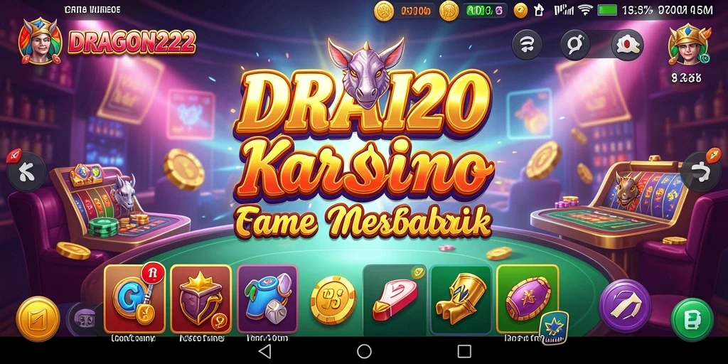 Screenshot gameplay DRAGON222 menampilkan keseruan permainan Kasino.