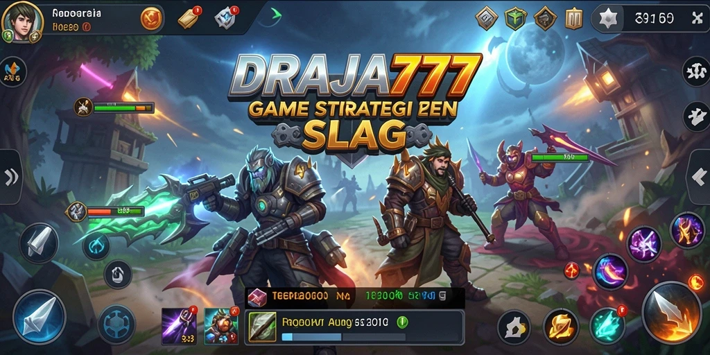 Tampilan gameplay <strong>DRAJA777</strong> yang seru dan interaktif.