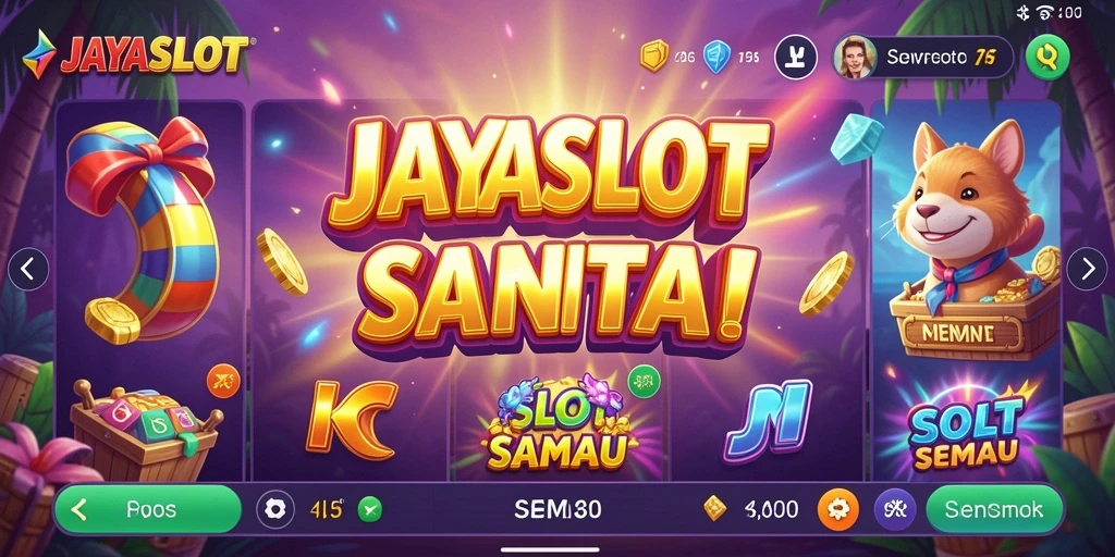 Tampilan menarik dari gameplay JAYASLOT yang menyenangkan.