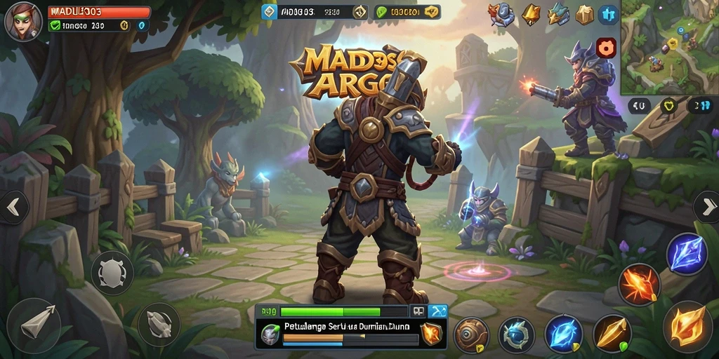 Tampilan gameplay seru dan dinamis dalam MADU303.