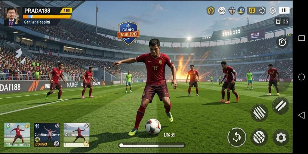 Tampilan menarik gameplay PRADA188 saat berkompetisi di olahraga.