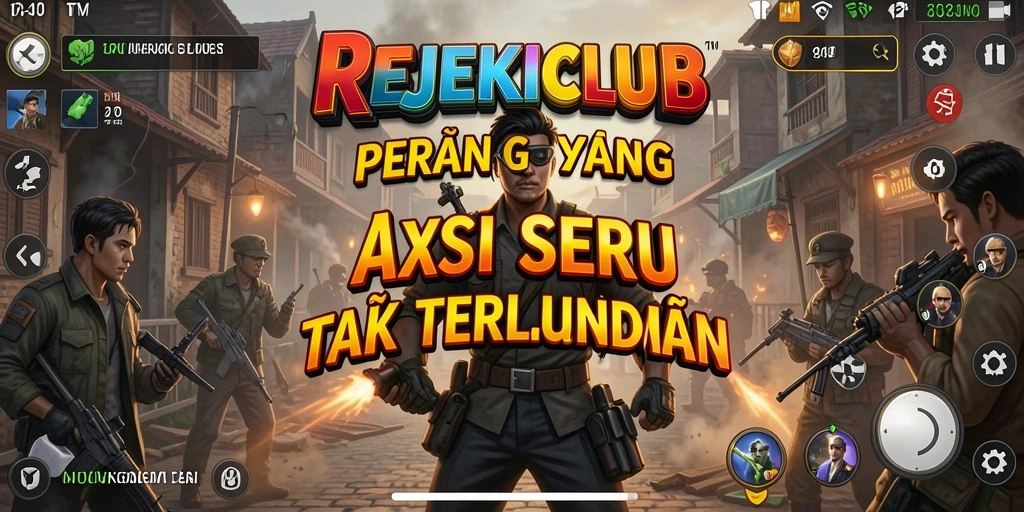 Tangkapan layar gameplay REJEKICLUB yang penuh aksi dan seru.