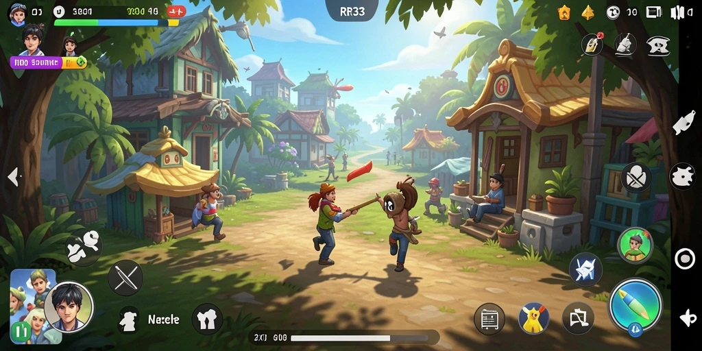 Gameplay seru RR33 yang menampilkan tantangan menarik.
