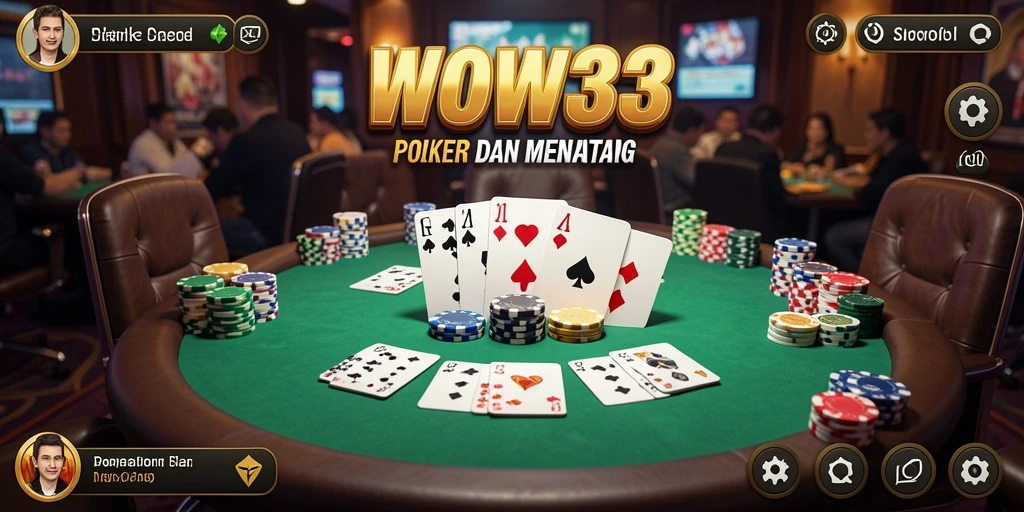 Tampilan gameplay WOW33 yang menegangkan dan seru di bawah suasana nyata.